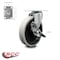Service Caster 5 Inch Thermoplastic Rubber Wheel Top Plate Swivel Caster with Brake SCC SCC-05S510-TPRS-SLB - alternate 3